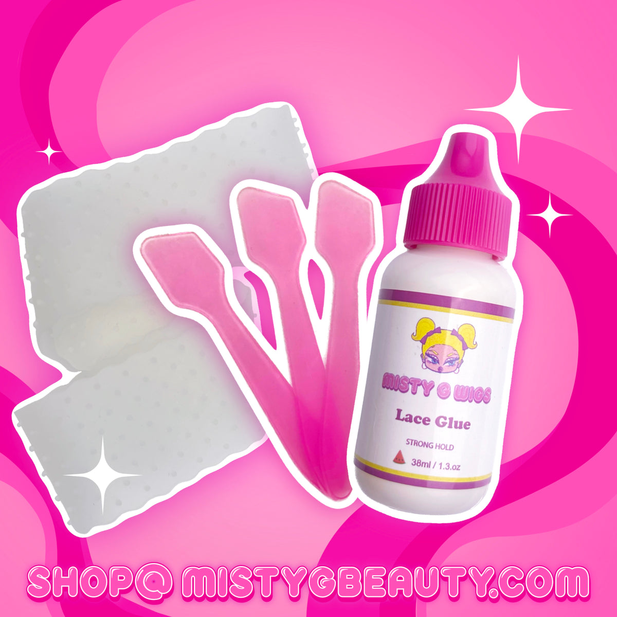 Quick Grip Silicone Headband and Lace Glue Bundle – Misty G Beauty