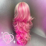 Strawberry Shortcake Layered Premium Lace Front Wig